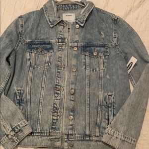 Distressed Denim Jacket